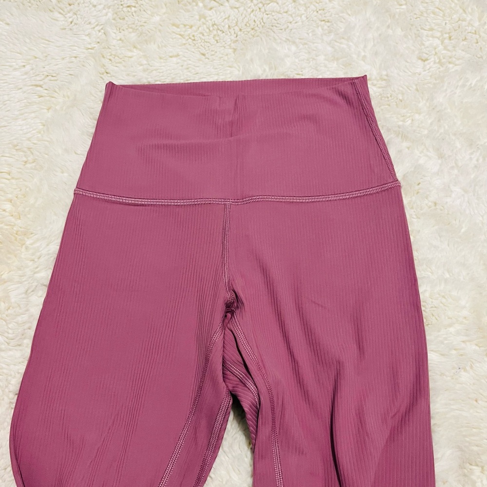 Lululemon Align Ribbed HR Pant 25” - Picture 3 of 5